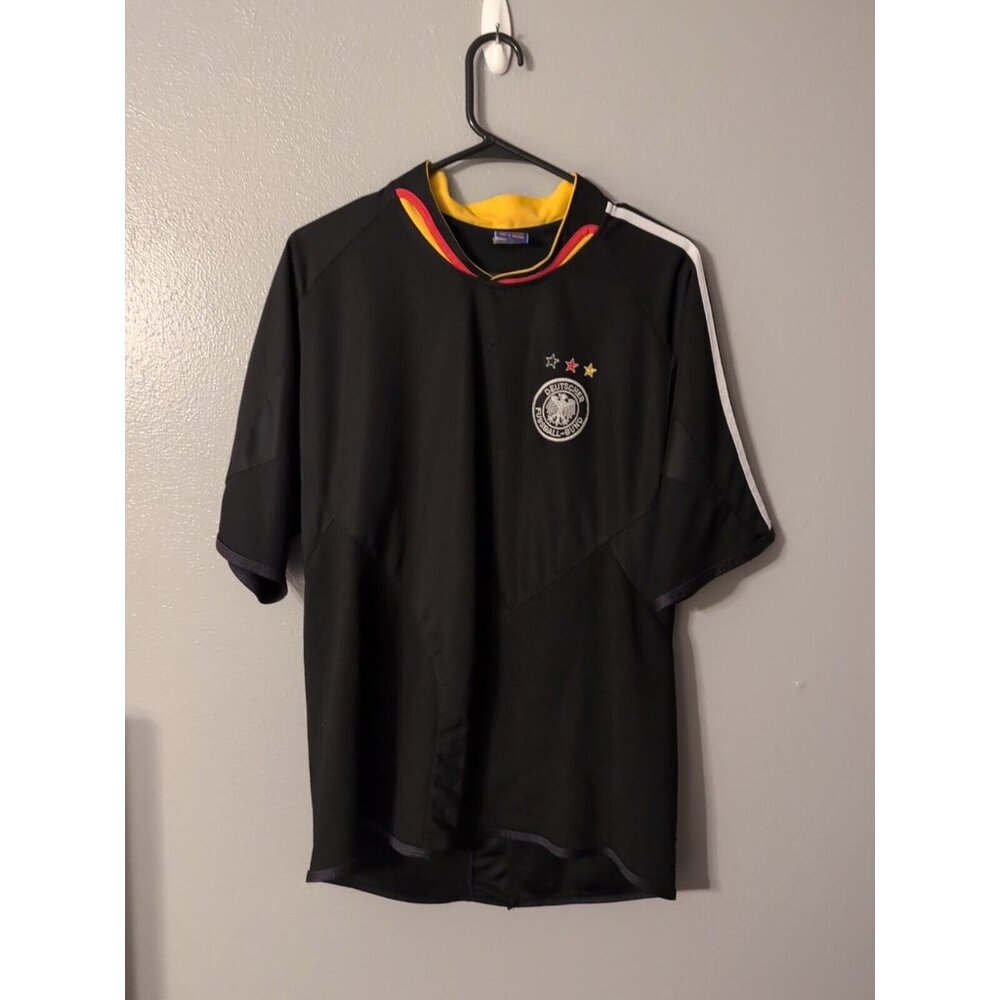 Juventus Germany National Team Soccer Jersey, Black  Men's READ